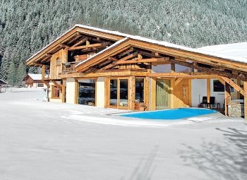 A contemporary chalet