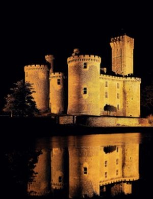 A dream medieval castle